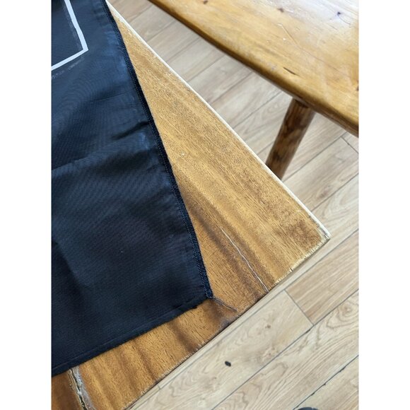 Vintage Black Flag/Banner Silk Wall Tapestry - Samantha Fox - Picture 7 of 10